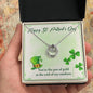 St. Patrick's Day You're the Pot of Gold Lucky in Love Pendant Necklace - Mallard Moon Gift Shop
