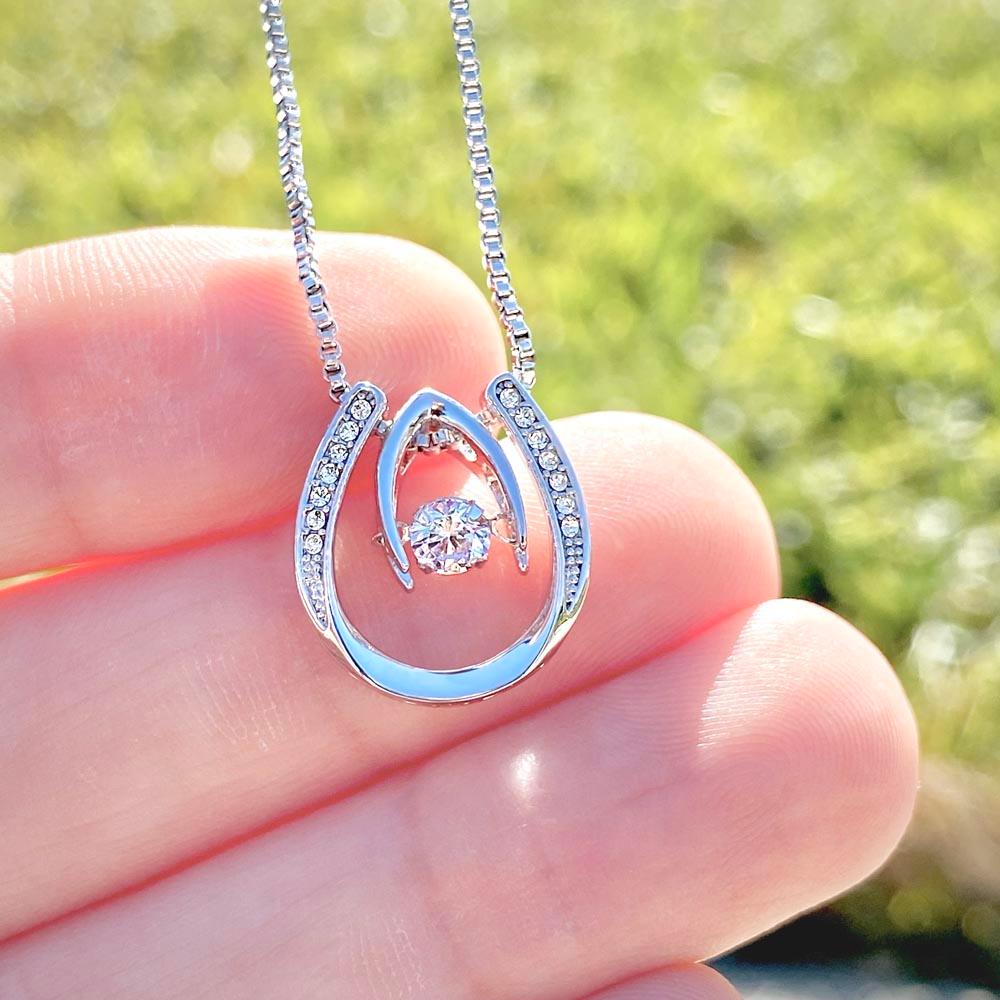 Happy St. Patrick's Day Gift - Pot of Gold - Lucky in Love Necklace - Mallard Moon Gift Shop