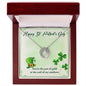 St. Patrick's Day You're the Pot of Gold Lucky in Love Pendant Necklace - Mallard Moon Gift Shop