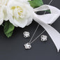 To My Soulmate Love Forever and Always Necklace and Earring Gift Set - Mallard Moon Gift Shop