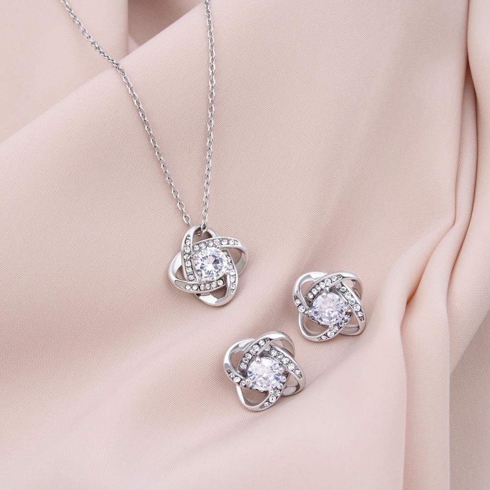 Gift for Mom Necklace Earring Set Birthday Mother's Day Special Occasion - Mallard Moon Gift Shop