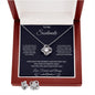 To My Soulmate Love Forever and Always Necklace and Earring Gift Set - Mallard Moon Gift Shop