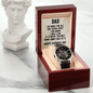 Father's Day Gift for Dad Open Works Watch Funny Message Card - Mallard Moon Gift Shop