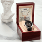 Father's Day Deer Hunter Dad Openwork Watch - Mallard Moon Gift Shop