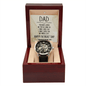 Father's Day Gift for Dad Openwork Watch - Mallard Moon Gift Shop