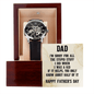 Father's Day Gift for Dad Open Works Watch Funny Message Card - Mallard Moon Gift Shop