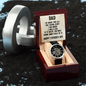 Father's Day Gift for Dad Open Works Watch Funny Message Card - Mallard Moon Gift Shop
