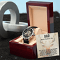 Father's Day Deer Hunter Dad Openwork Watch - Mallard Moon Gift Shop