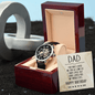 Dad Birthday Gift Openwork Watch - I Have Loved You My Whole Life - Mallard Moon Gift Shop