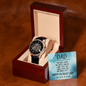 Happy Father's Day Gift Openwork Watch - Mallard Moon Gift Shop