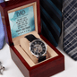 Dad Birthday Gift Openwork Wristwatch - Mallard Moon Gift Shop