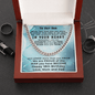 Son 18th Birthday Gift from Mom and Dad Cuban Link Chain Necklace - Mallard Moon Gift Shop