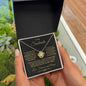 To My Soulmate - I Gave my Heart to You - Love Knot Necklace - Mallard Moon Gift Shop