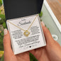 To My Soulmate - One Wish - Love Knot Necklace with Heartfelt Message - Mallard Moon Gift Shop