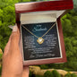 To My Soulmate - One Wish - Love Knot Necklace with Message Card Gift Box - Mallard Moon Gift Shop