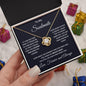 To My Soulmate Love You Forever Love Knot Necklace - Mallard Moon Gift Shop