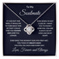 To My Soulmate Love You Forever Love Knot Necklace - Mallard Moon Gift Shop