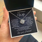 To My Gorgeous Wife - Love You Longer - Love Knot Message Card Gift Box - Mallard Moon Gift Shop