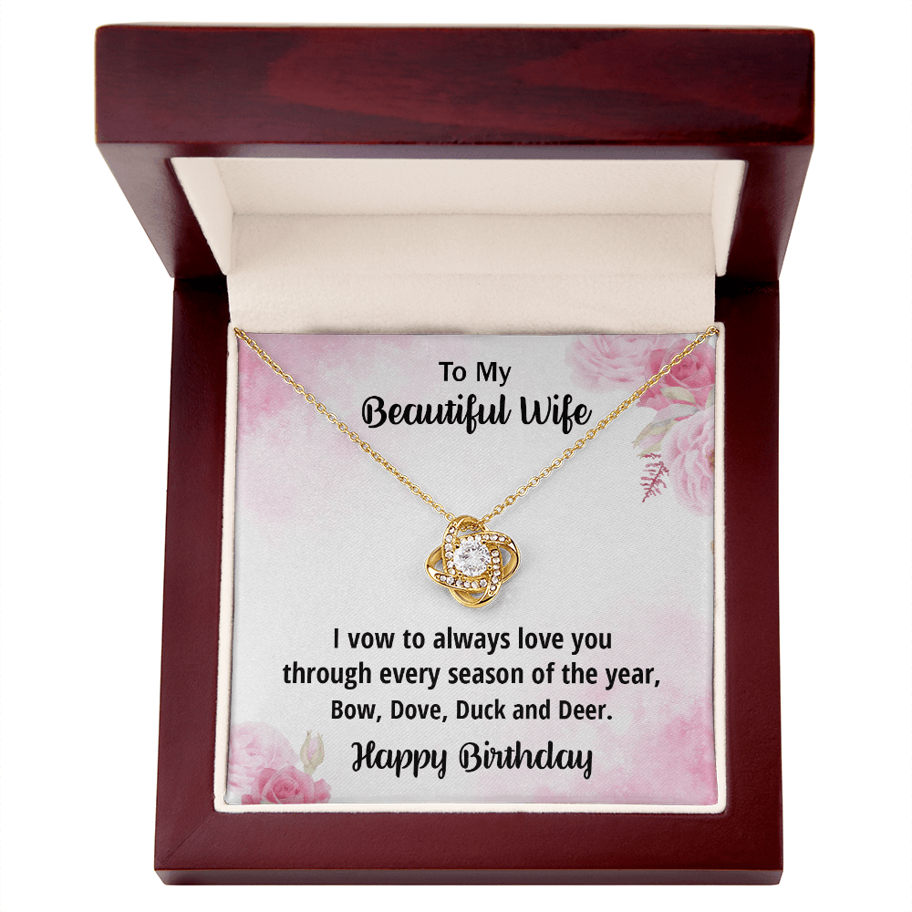 Funny Birthday Gift for Beautiful Wife from Hunter Husband - Mallard Moon Gift Shop