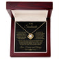 To My Soulmate - I Gave my Heart to You - Love Knot Necklace - Mallard Moon Gift Shop