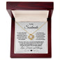 To My Soulmate - One Wish - Love Knot Necklace with Heartfelt Message - Mallard Moon Gift Shop