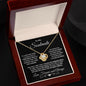 To My Soulmate You Are My Life Love Knot Necklace with Message Card and Gift Box - Mallard Moon Gift Shop