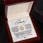 To My Soulmate - One Wish - Love Knot Necklace with Heartfelt Message - Mallard Moon Gift Shop