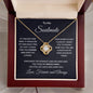 To My Soulmate Love You Forever Love Knot Necklace - Mallard Moon Gift Shop