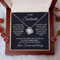 To My Soulmate Love You Forever Love Knot Necklace - Mallard Moon Gift Shop