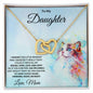 Gift for Young Daughter Hearts Pendant Necklace - Mallard Moon Gift Shop