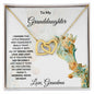 Gift for Granddaughter Interlocking Hearts Necklace - Mallard Moon Gift Shop