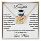 Daughter Graduation Gift Love Proud Mom Interlocking Hearts Necklace - Mallard Moon Gift Shop
