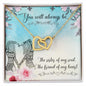 Gift for Sister - You Will Always Be The Sister Of My Soul - Interlocking Hearts Necklace - Mallard Moon Gift Shop
