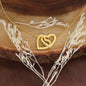 Gift for Granddaughter Interlocking Hearts Necklace - Mallard Moon Gift Shop