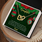 Daughter Christmas Interlocking Hearts Necklace Gift from Dad - Mallard Moon Gift Shop