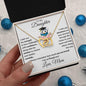 Daughter Graduation Gift Love Proud Mom Interlocking Hearts Necklace - Mallard Moon Gift Shop