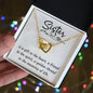 A Sister is a Gift Interlocking Hearts Necklace - Mallard Moon Gift Shop