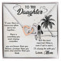 Gift for Daughter - I'll Always Be With You - Interlocking Hearts Necklace - Mallard Moon Gift Shop
