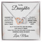 Gift for Young Daughter Hugs Interlocking Hearts Necklace - Mallard Moon Gift Shop