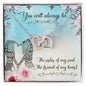 Gift for Sister - You Will Always Be The Sister Of My Soul - Interlocking Hearts Necklace - Mallard Moon Gift Shop