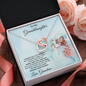 To My Granddaughter Hugs from Grandma Necklace - Mallard Moon Gift Shop