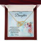 Gift for Young Daughter Hearts Pendant Necklace - Mallard Moon Gift Shop