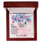Dear Sister Interlocking Hearts Necklace - Mallard Moon Gift Shop