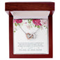 Gift for Sister Interlocking Hearts Necklace - Mallard Moon Gift Shop