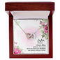 Gift for Sister Interlocking Hearts Necklace - Mallard Moon Gift Shop