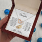 Gift for Daughter Interlocking Hearts Pendant Necklace with Gift Box - Mallard Moon Gift Shop