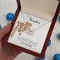 To My Daughter Heart and Soul Interlocking Hearts Necklace - Mallard Moon Gift Shop