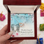 Gift for Sister - You Will Always Be The Sister Of My Soul - Interlocking Hearts Necklace - Mallard Moon Gift Shop