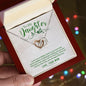 To My Daughter-I Want You to Believe Interlocking Hearts Necklace - Mallard Moon Gift Shop
