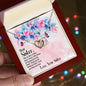 Dear Sister Interlocking Hearts Necklace - Mallard Moon Gift Shop